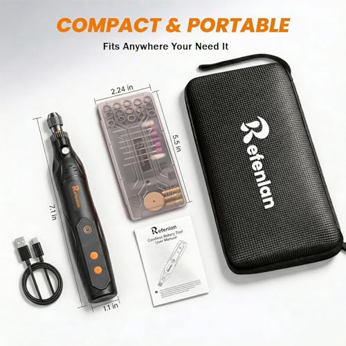 Refenlan 4V Mini Rotary Tool Kit
