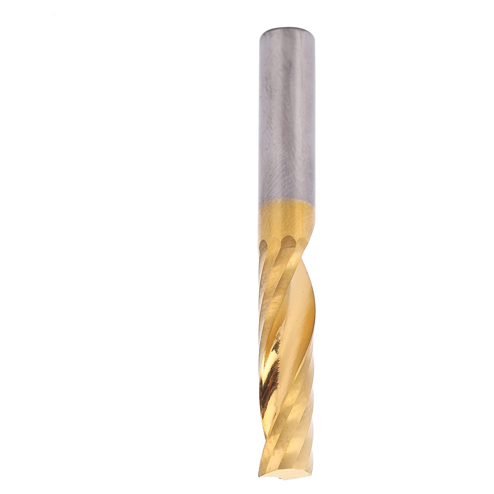 Marhynchus Fresa a Spirale Set di Frese CNC in Acciaio Ad Alta velocità 5 Pezzi 6mm X 25mm X 50mm Punte per Router Placcate in Titanio per Utenti di Fresatura e Scanalatura CNC