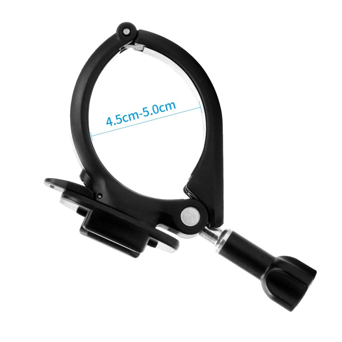 Action Pro Rotatable Handlebar Bike Mount Diameter Between 45mm-50mm Compatible with GoPro Hero 13 12 11 10 9 8 7 6 5 4 3+ 3 SJCAM YI Noise Play Eken and Other Action Cameras 3