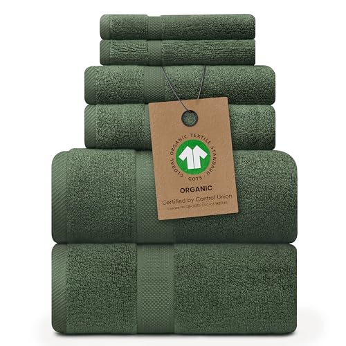 Alusa Home 100% Organic Cotton Towels