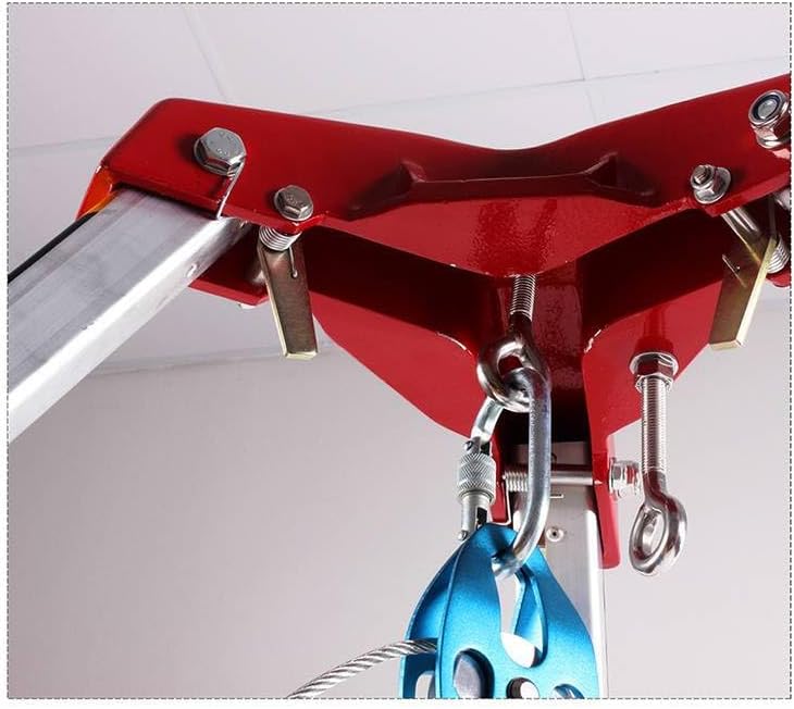 Confined Space Tripod Kit Rescue,Emergency Rescue, Retractable Aluminum Alloy Bracket for Limited in Wellhead Exploration