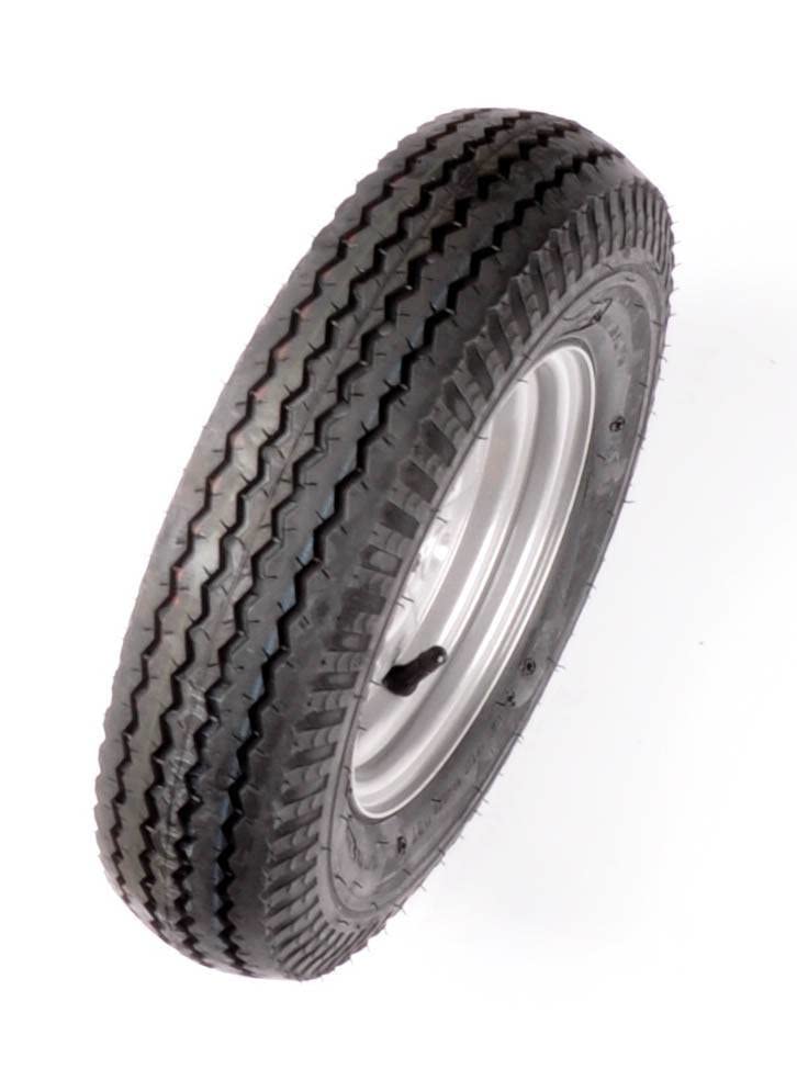 AWD Komplettrad Anhänger - 4.00-8 - Lochkreis: 4x100 - Tragfähigkeit: 265 kg -
