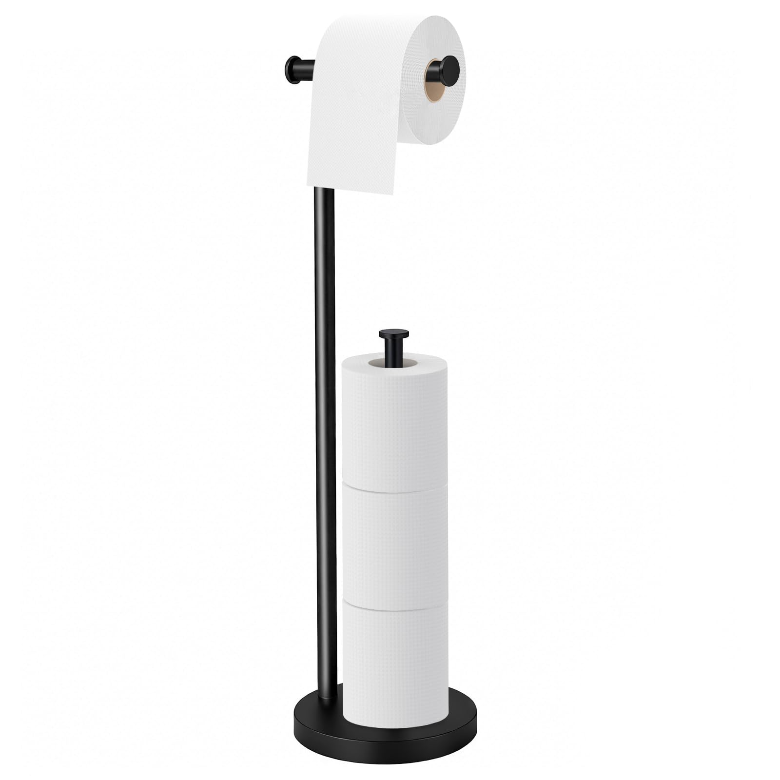 Toilettenpapierhalter Stand Freistehender Toilettenpapierhalter Badezimmer Tissue Paper Roll Stand und Dispenser