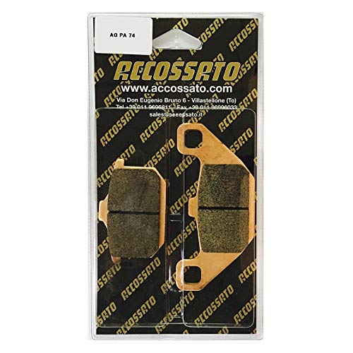 Kit Pastiglie Freno Accossato AGPA74OR, PASTIGLIE FRENO POST ACCOSSATO KAWASAKI>GTR 1000 (1988)
