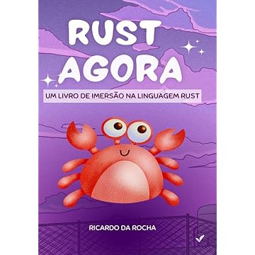 Capa do livro Rust Agora