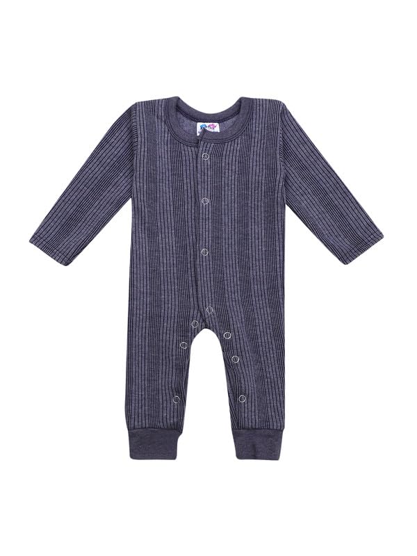Image of superminis Baby Girls and Boys Thermal Romper-Full Sleeves, Winter Wear Suit for Infants