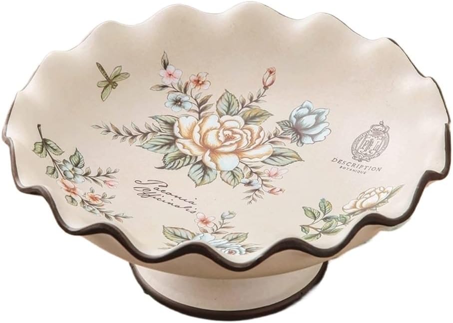 Fruit Bowl Fruit Bowl Creative Luxury European Style Fruit Bowl Home Living Room Fruit Plate Ceramic Fruit Plate Tea Trays