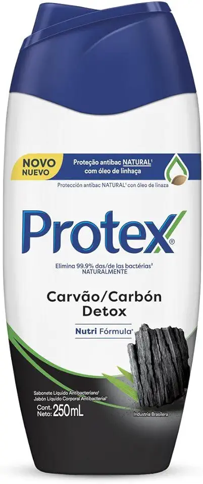 Sabonete Líquido Protex Carvão Detox 250ml