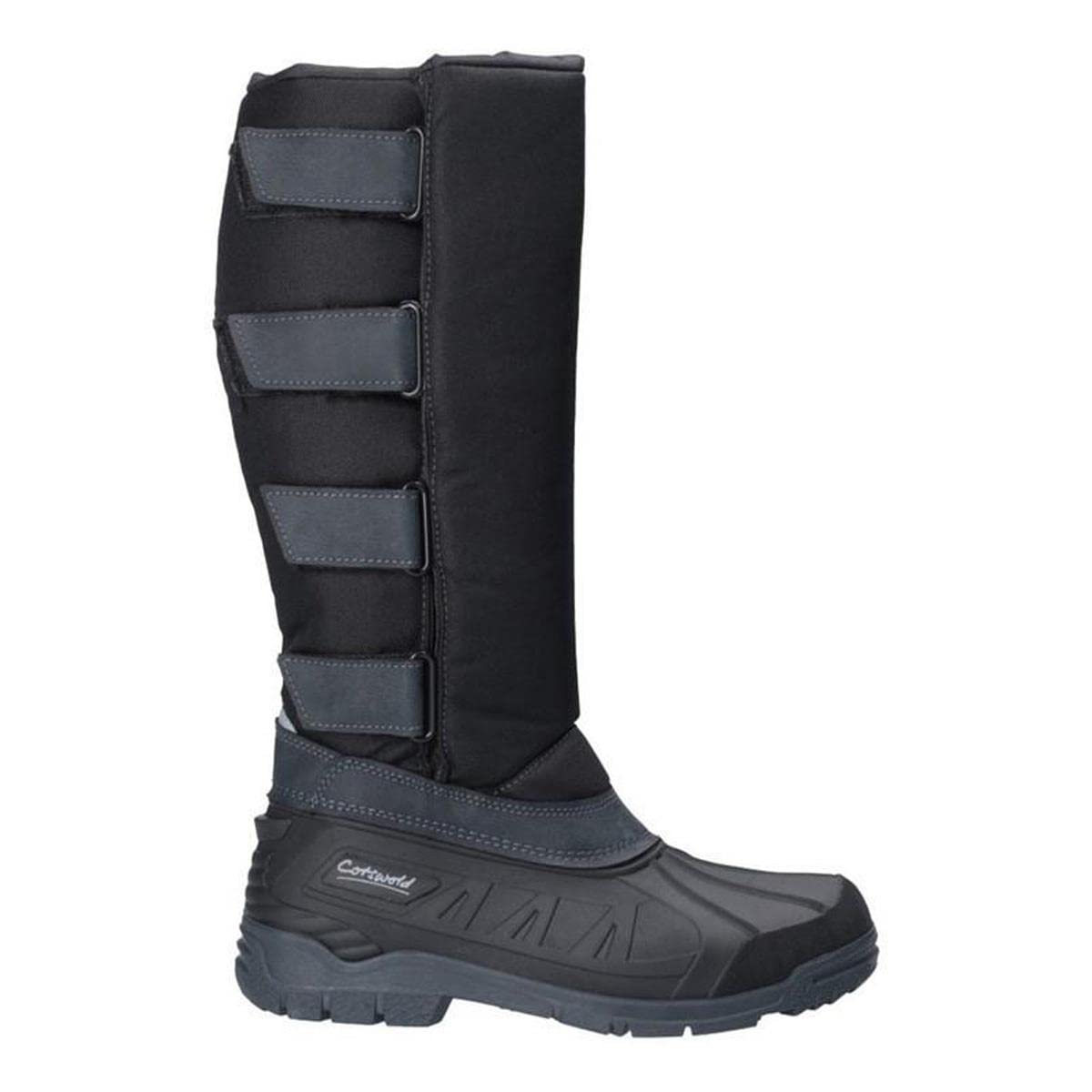 Cotswold Kemble buty gumowe, uniseks, czarny - czarny - 43 EU