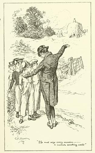 Poster Charles Edmund Brock 58x90 cm Illustration Essais d'Elia