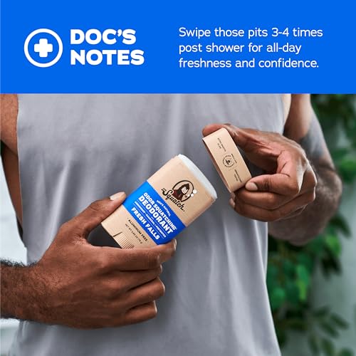 dr squatch natural deodorant for men - odor-squatching aluminum free - fresh falls 265 oz 3-pack