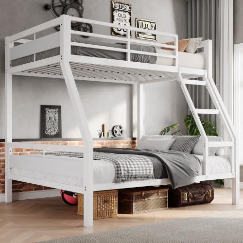 Feonase Twin Over Full Metal Bunk Bed