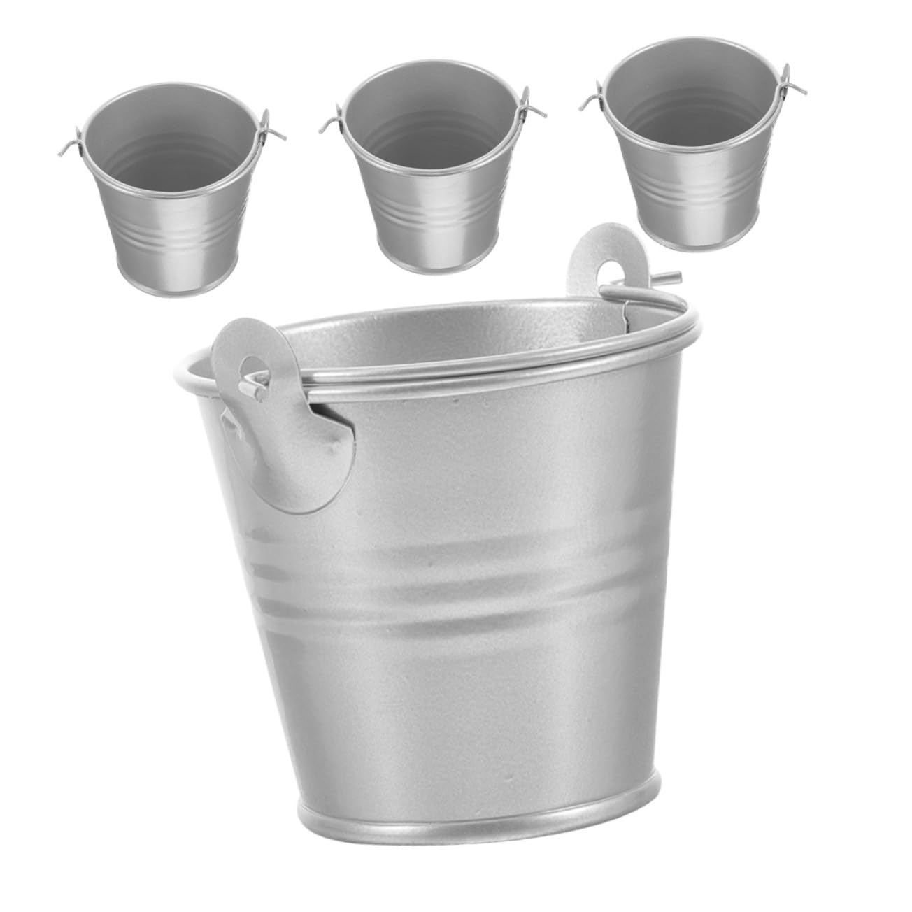 Pots de fleurs décoratifs en métal DOITOOL pour embellir vos plantes de table