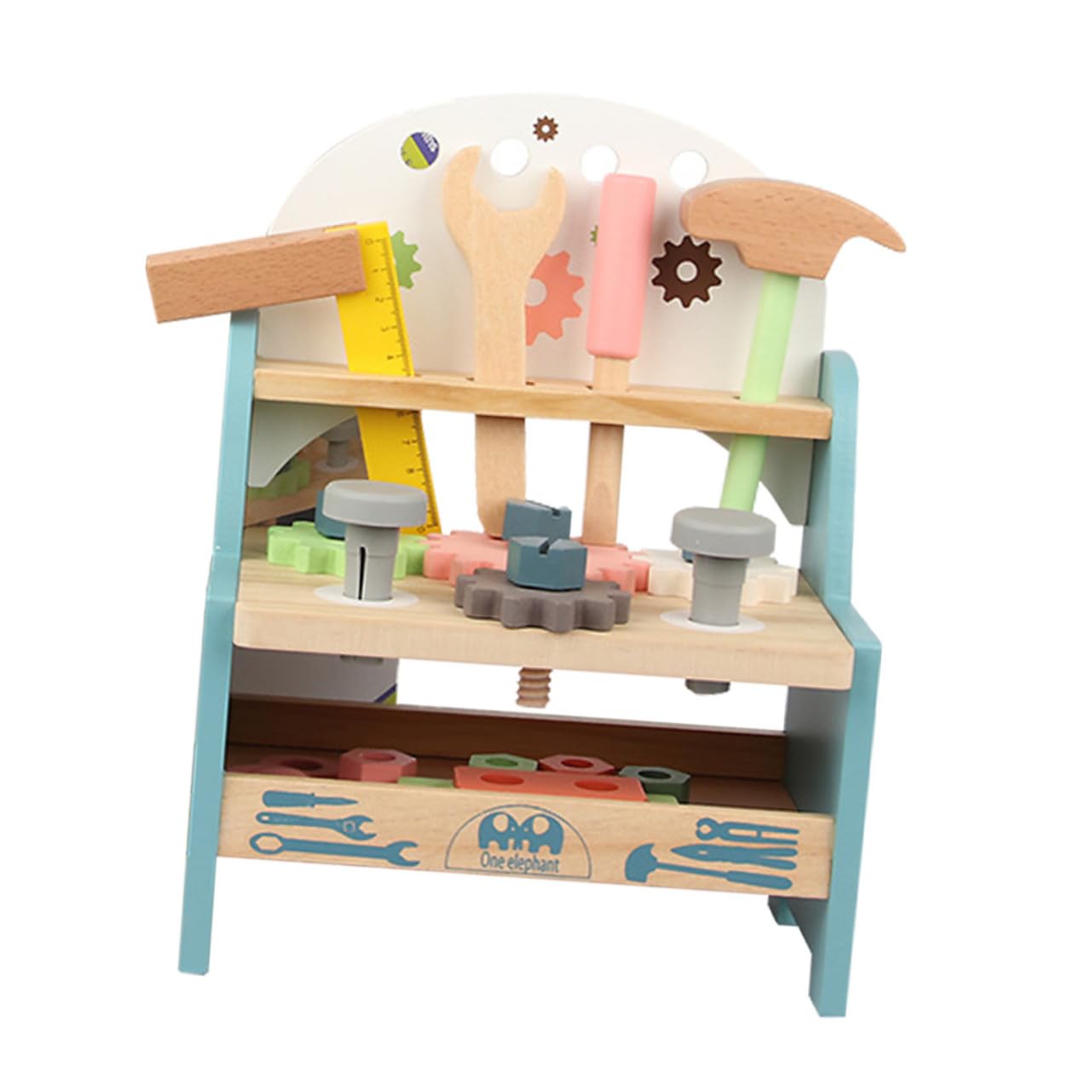 ibasenice Kit de Juego Educativo de Montaje con Juguete Multifuncional de Herramientas para Niñas de Varias Set de Construcción para Desarrollo Manual y Cognitivo