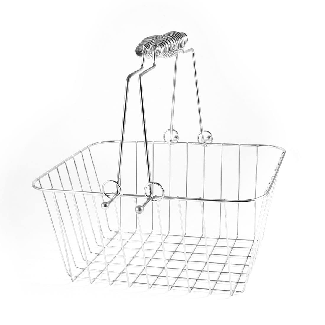 ZHuidjoHome Picnic Stainless Steel Rectangle Furit Vegetable Basket Bowl (SN: 9be 76b 3af e30 7f6)