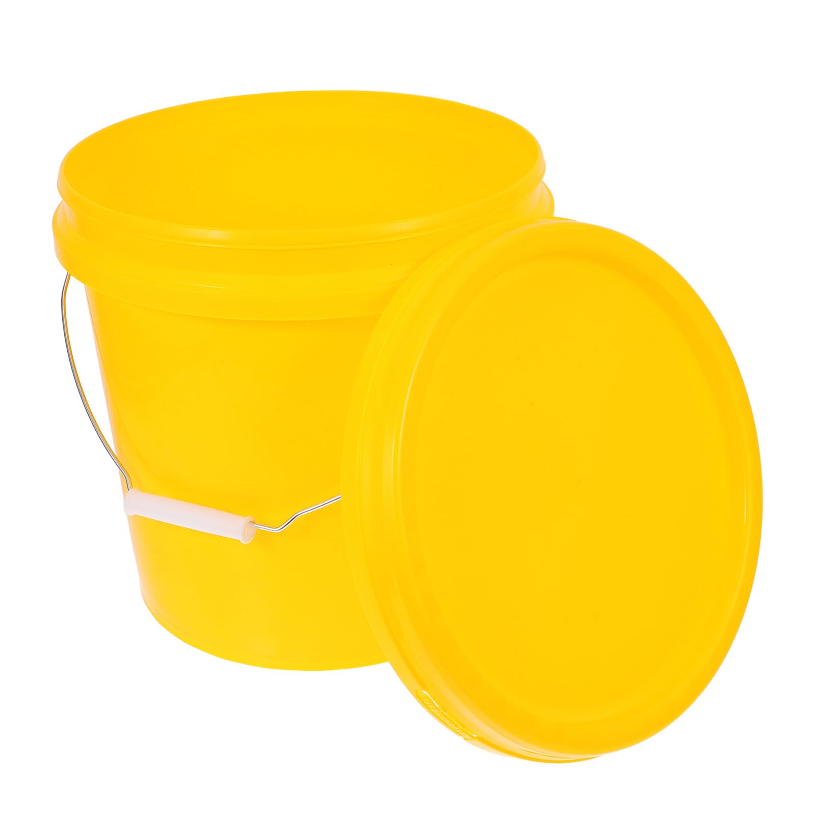 Cubo de Fermentación Recipiente de Fermentación de 10l Tapa Hermética y Asa Conveniente para Elaboración Casera de Vino y Cerveza