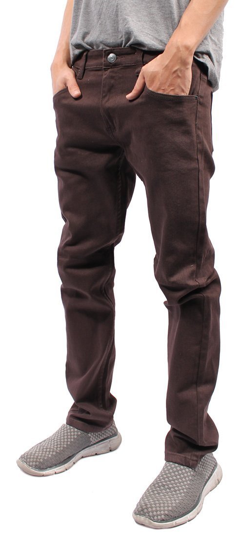 Victorious Mens Color Skinny Jeans