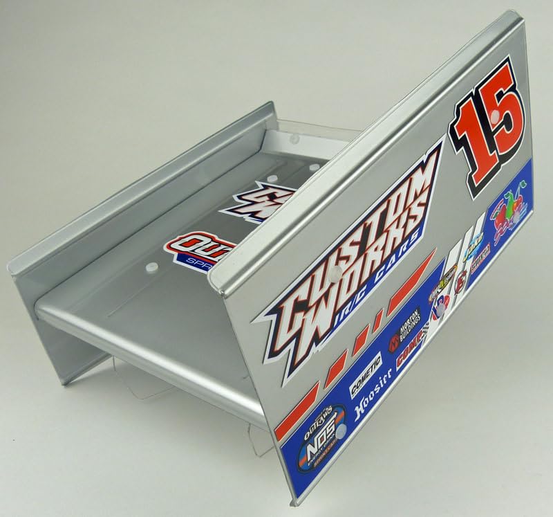 CW9137 CustomWorks Flat 7x7 Sprint Top Wing w/Mounts
