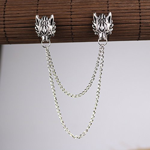 Beautiful Men Retro Lion Leader Pin Brooch Dress Suit For Men And Women Fashion Collar Shirt Lapel 27