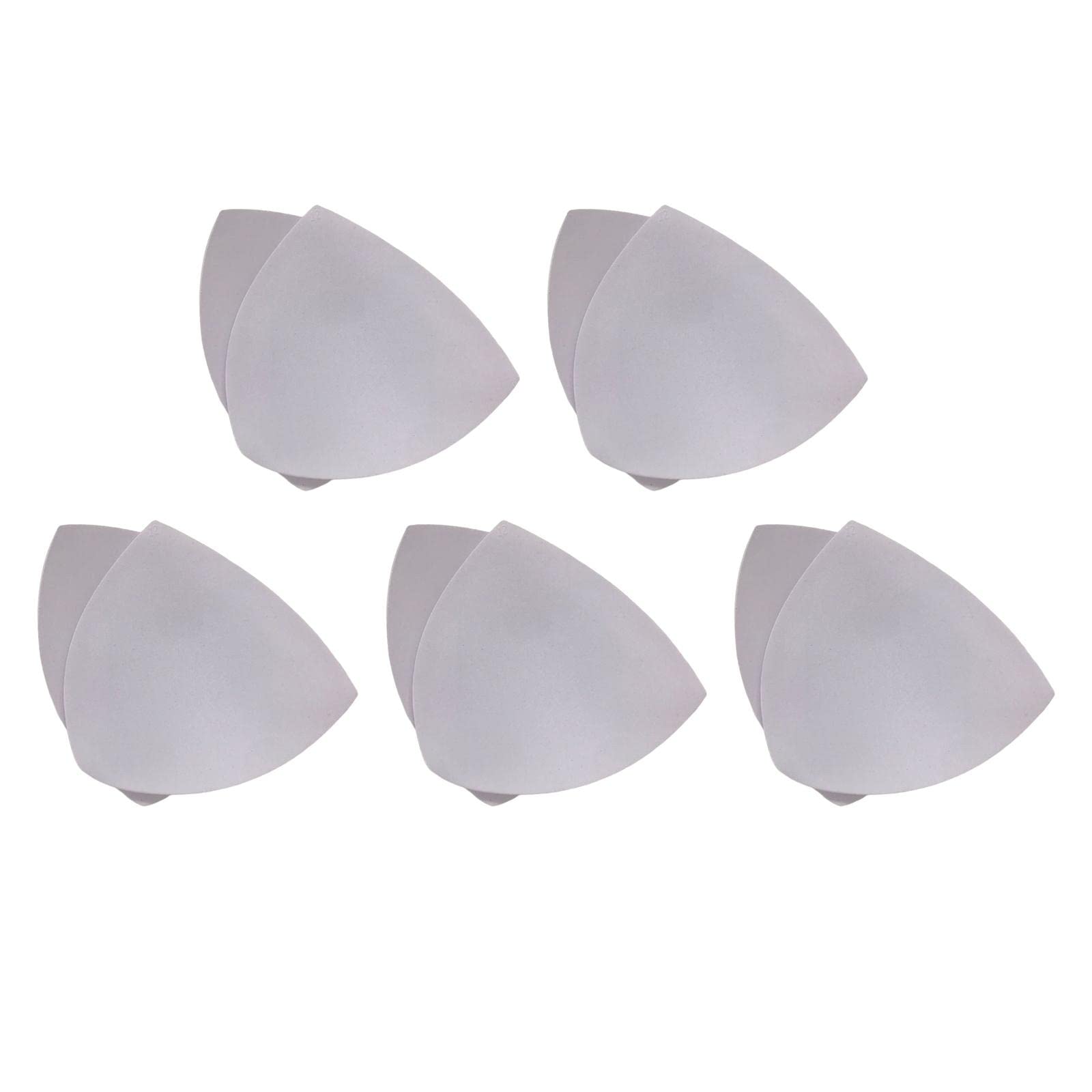 5Pairs Womens Bra Inserts Pads Comfy Push up for Bikini Yoga Bra S White-image-49