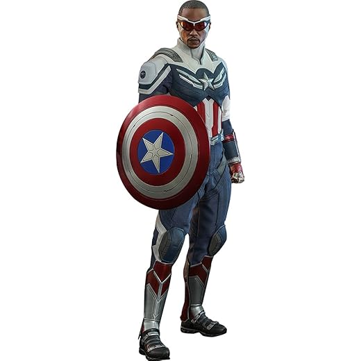Hot Toys 1:6 Captain America - Il falco e il soldato d'inverno, blu