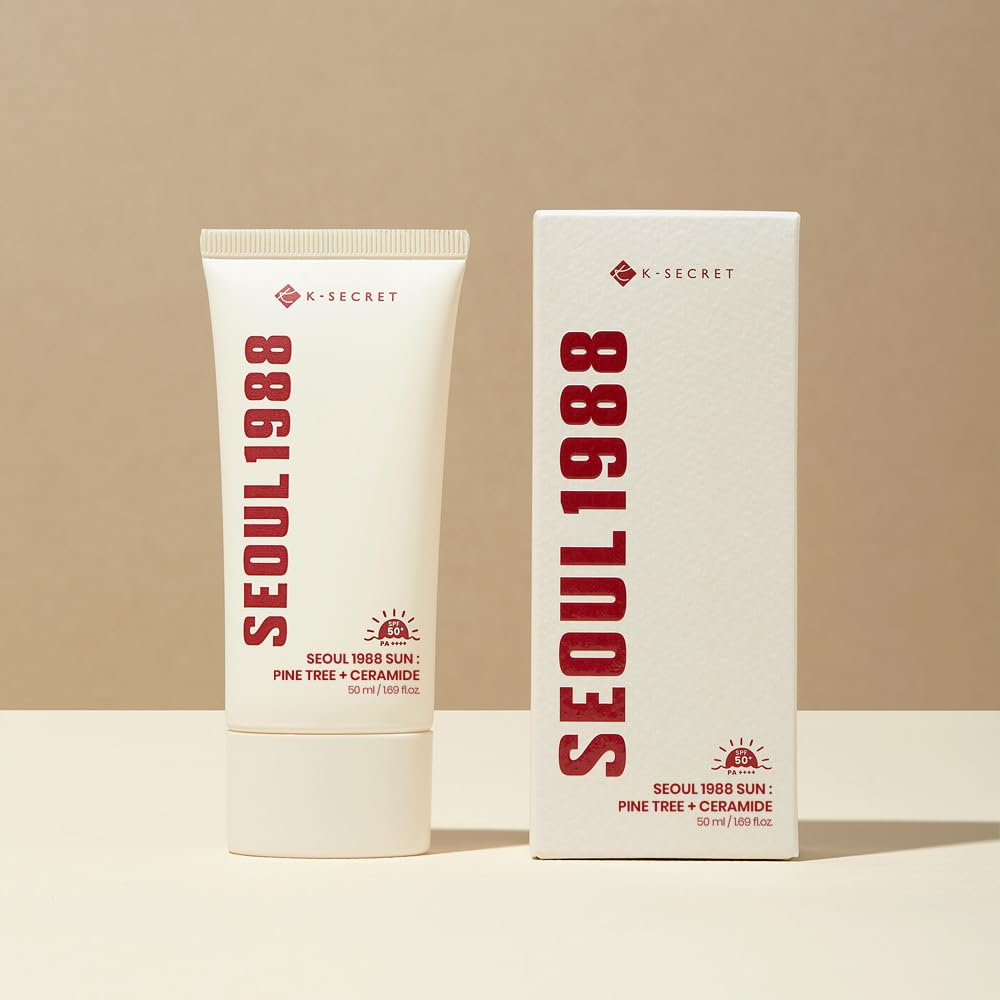 Amazon.com: K-SECRET SEOUL 1988 Sun : Pine Tree + Ceramide, 50ml