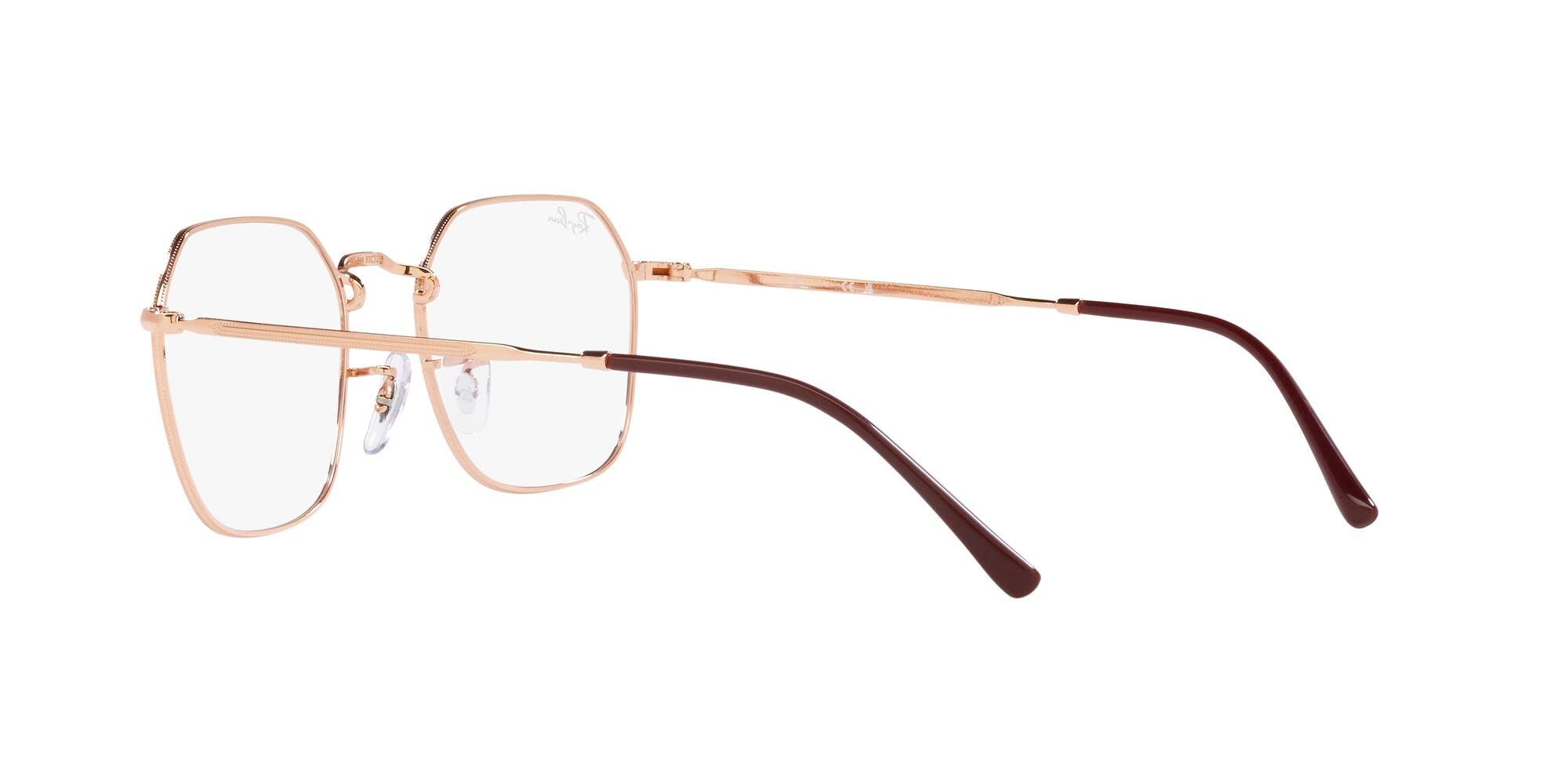 Ray-Ban Unisex Erwachsene Brille, Rose gold, 51
