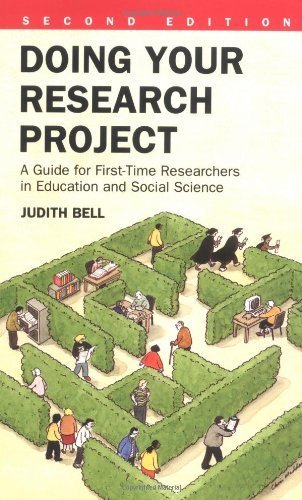 Doing Your Research Project: A Guide for First-Time Researchers in Education and Social Science by Judith Bell (1993-07-03)