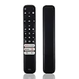 Ceybo OEM RC813 FMB1 Voice Remote Control fit for TCL QLED Smart TV, Works with Google Assistant, 55Q750G 43Q750G 65QM850G (Renewed)