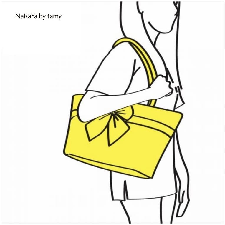 (ナラヤ) NaRaYa リボンバッグ 舟型L