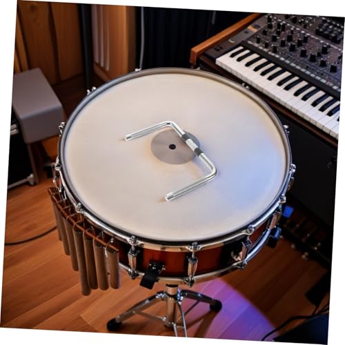 Soporte Abrazadera Doble Para Cowbell Batería Ajustable miniatura 6