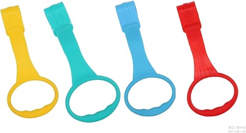 4 Pcs Cribs Bed Pull Ring Baby Stand Ring Handle Portable Wristband