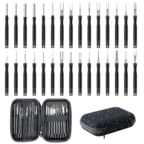 Kit de herramientas de extracción de pinzas, extractor de bolígrafo eléctrico, conexión de alambre, herramientas de liberación | Diseño de ajuste, tema de reparación de automóviles, función de