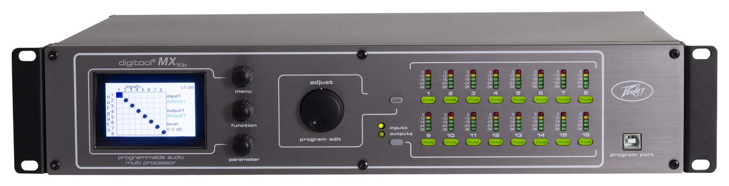 Amazon.com: Peavey Digitool MX16a Digital Audio Processing Unit