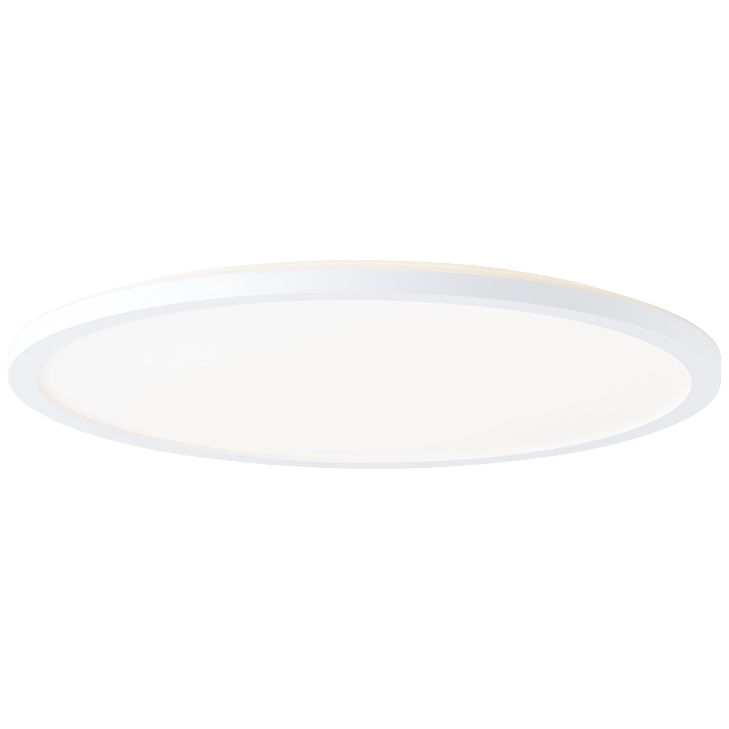 BRE-Light Milton LED Deckenaufbau-Paneel 42cm weiß Kunststoff 24 W LED integriert (3400lm, 4000K)