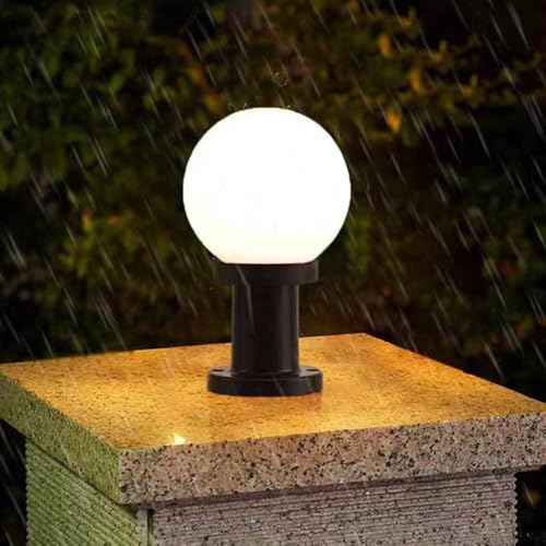 ▶ Luci a colonna per esterni: Ideale per l'installazione su pilastri laterali o pali di recinzione per fornire una buona illuminazione alla casa e al giardino.