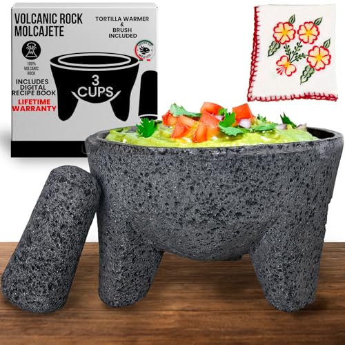 The original Molcajete Mexicano volcanic rock...