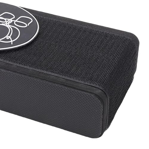 Eujgoov Bass Drum Rug Anker-Trommelstopper-Block Verhindert Bewegung und Verrutschen für Flauschige Trommelpads, Teppiche, Decken