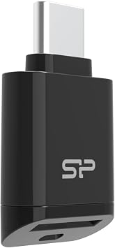 سيليكون الطاقة USB Type-C MicroSD Card Reader C200 SPU3CTMREDC2000K