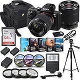 Sony Alpha a7 II Mirrorless Digital Camera with FE 28-70mm f/3.5-5.6 OSS Lens + Photo/Video Editing Software Bundle with Professional Accessory Kit