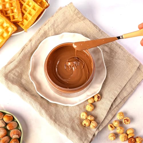 ORIGONUTS Haselnusscreme 200 g – 42% Haselnüsse – Nuss Nougat Aufstrich mit Kakao – Ohne Palmöl – Schokoaufstrich für Brot Pancakes Porridge