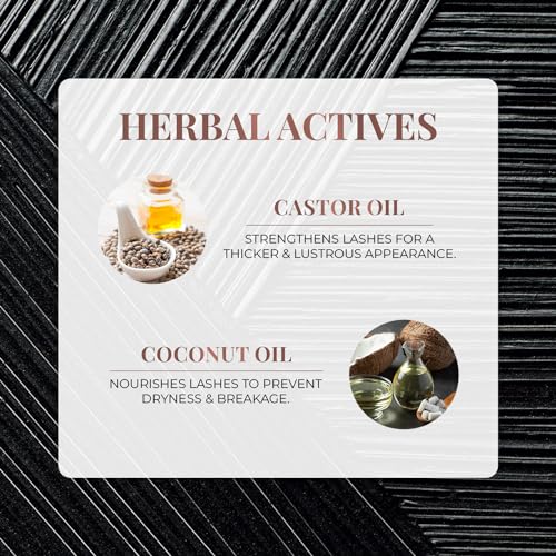 Just Herbs Serum Infused Volume Boost Mascara Highly Pigmented Waterproof Long Lasting 8ml - Image 6