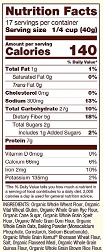 Bob's Red Mill Organic Whole Grain Pancake and Waffle Mix #TOP13