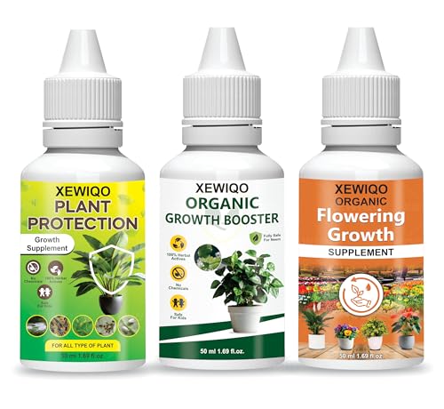 Image of XEWIQO plant boost bio fertiliser For All Home Garden Indoor & Outdoor Plants | Plant Growth Booster, Plant Booster For Speed Growth, Healthy Roots Growth of All Home Garden Plants