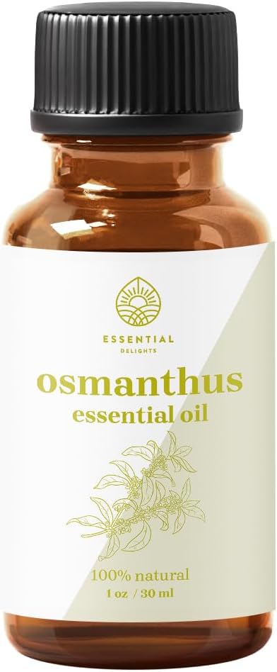 Osmanthus Oil by Essential Delights| Premium Grade Essential Oil | for Aromatherapy, Soaps, Lotions, & Candles | Vegan & Cruelty Free (1 Fl. Oz.)