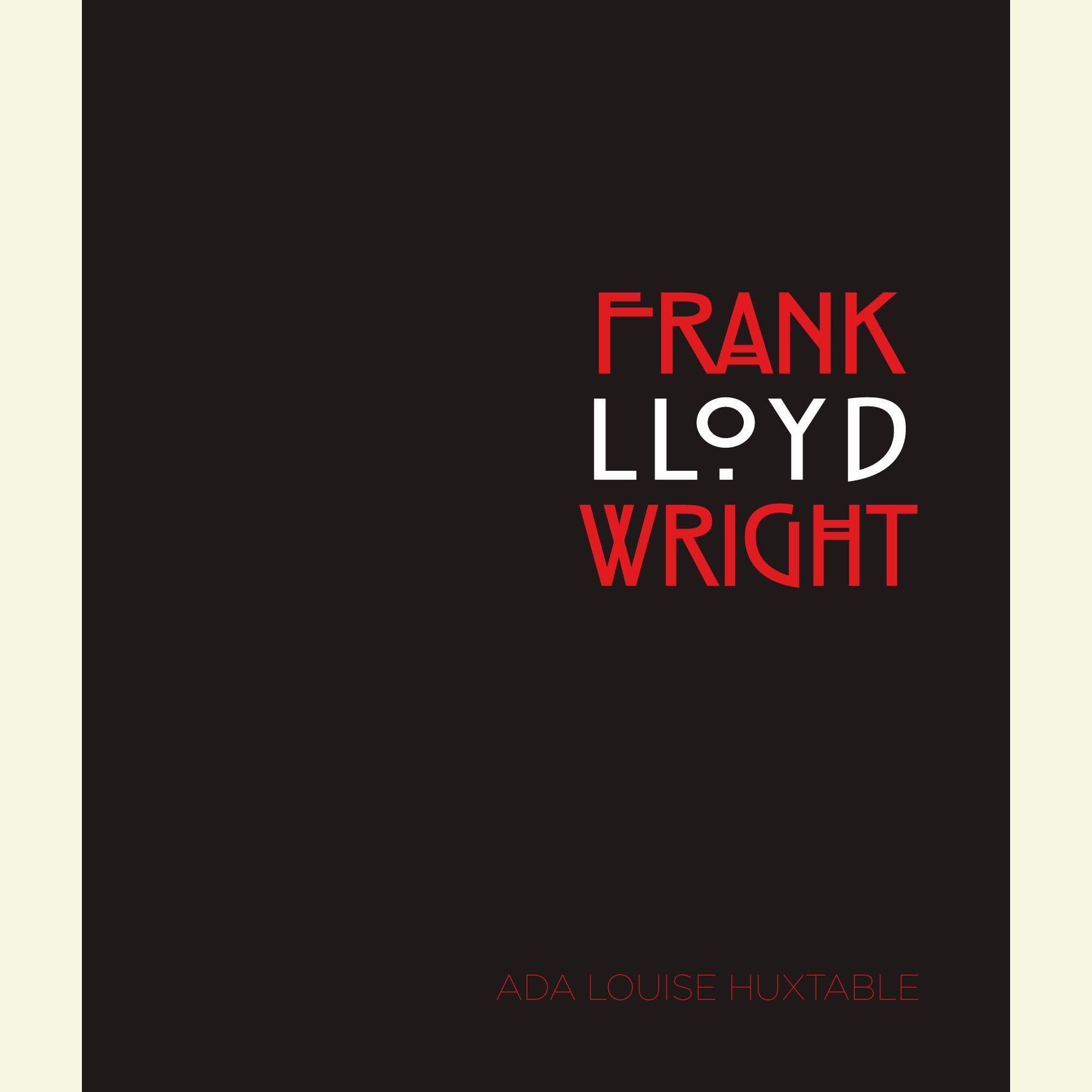 Cover art for Frank Lloyd Wright