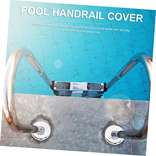 Placas cubre baranda para escalera de piscina acero inoxidable miniatura 6