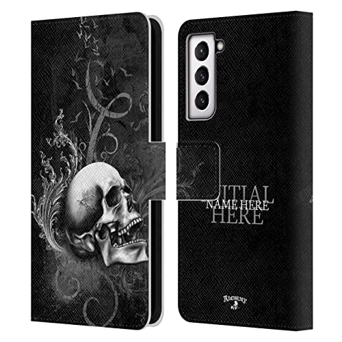 Coque personnalisée Samsung S21 5G en cuir robuste avec design Alchemy Gothic