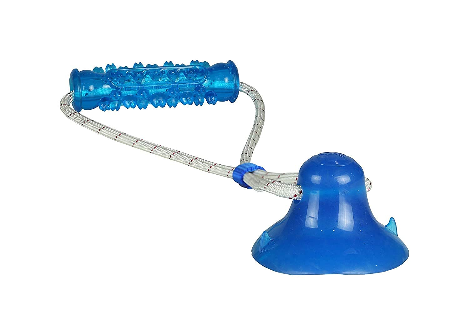 PSK PET MART Interactive Rubber Suction Cup Bite with Long Handle & Pull Teething Cleaning Chewing Playing Rope Toys for Dogs (Suction Cup) (B09CQ52PZ6) Amazon Price History, Amazon Price Tracker