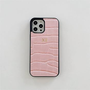 Amazon.com: Personalise Gold Silver Initial Letters PU